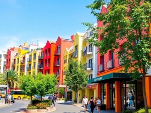 Proprietăți moderne în oraș cu acces la facilități.