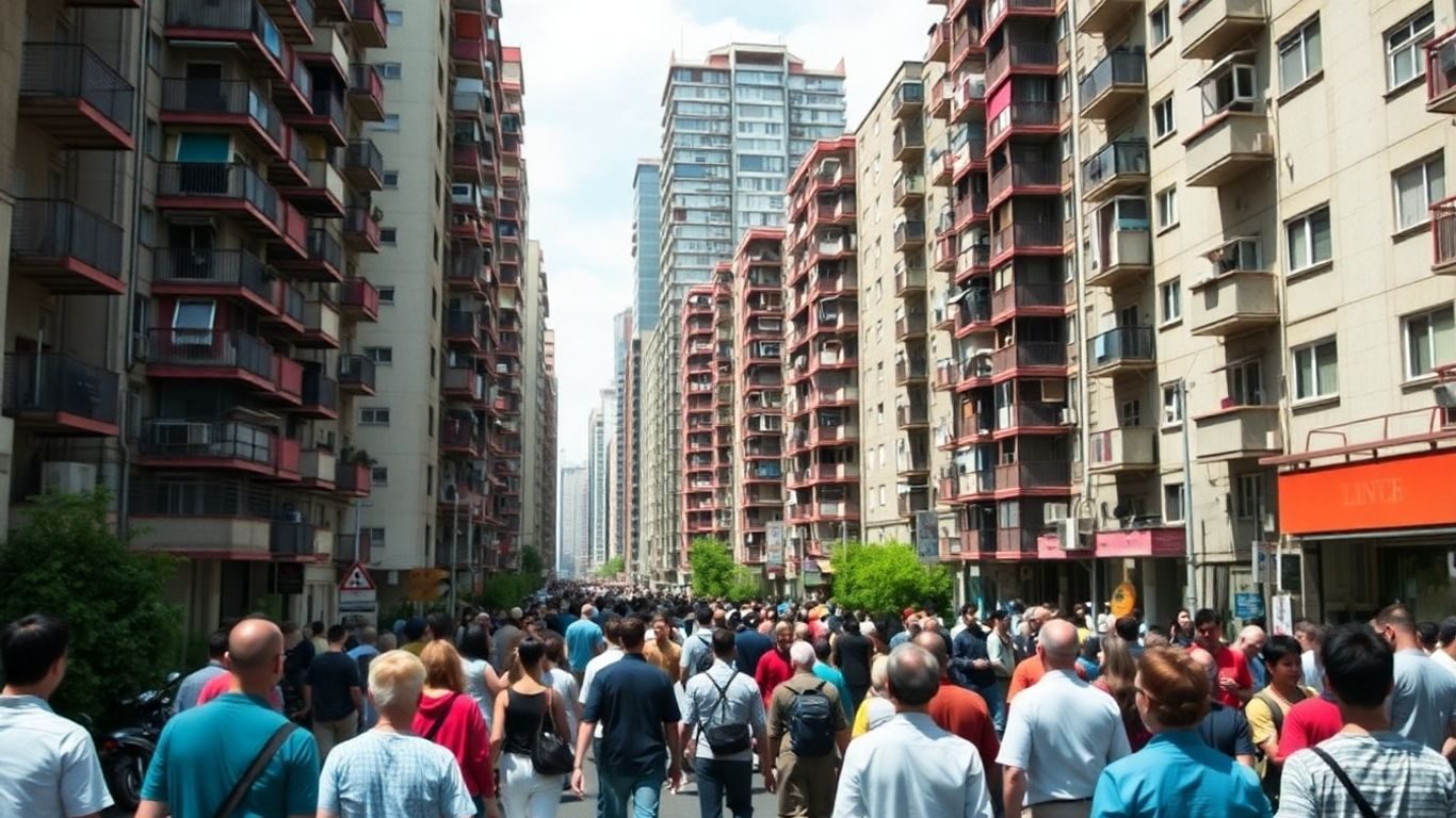 Migrația urbană și cererea de locuințe în orașe.