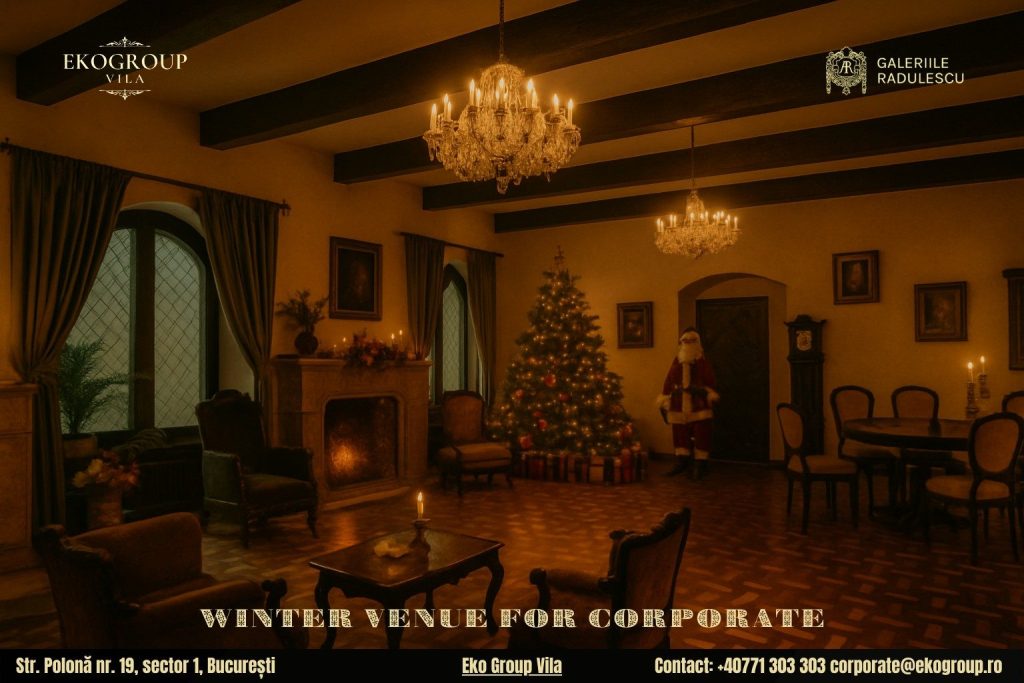 Evenimente de Crăciun București: Crăciunul anilor ’30 la Eko Group Vila, o experiență unică în inima capitalei